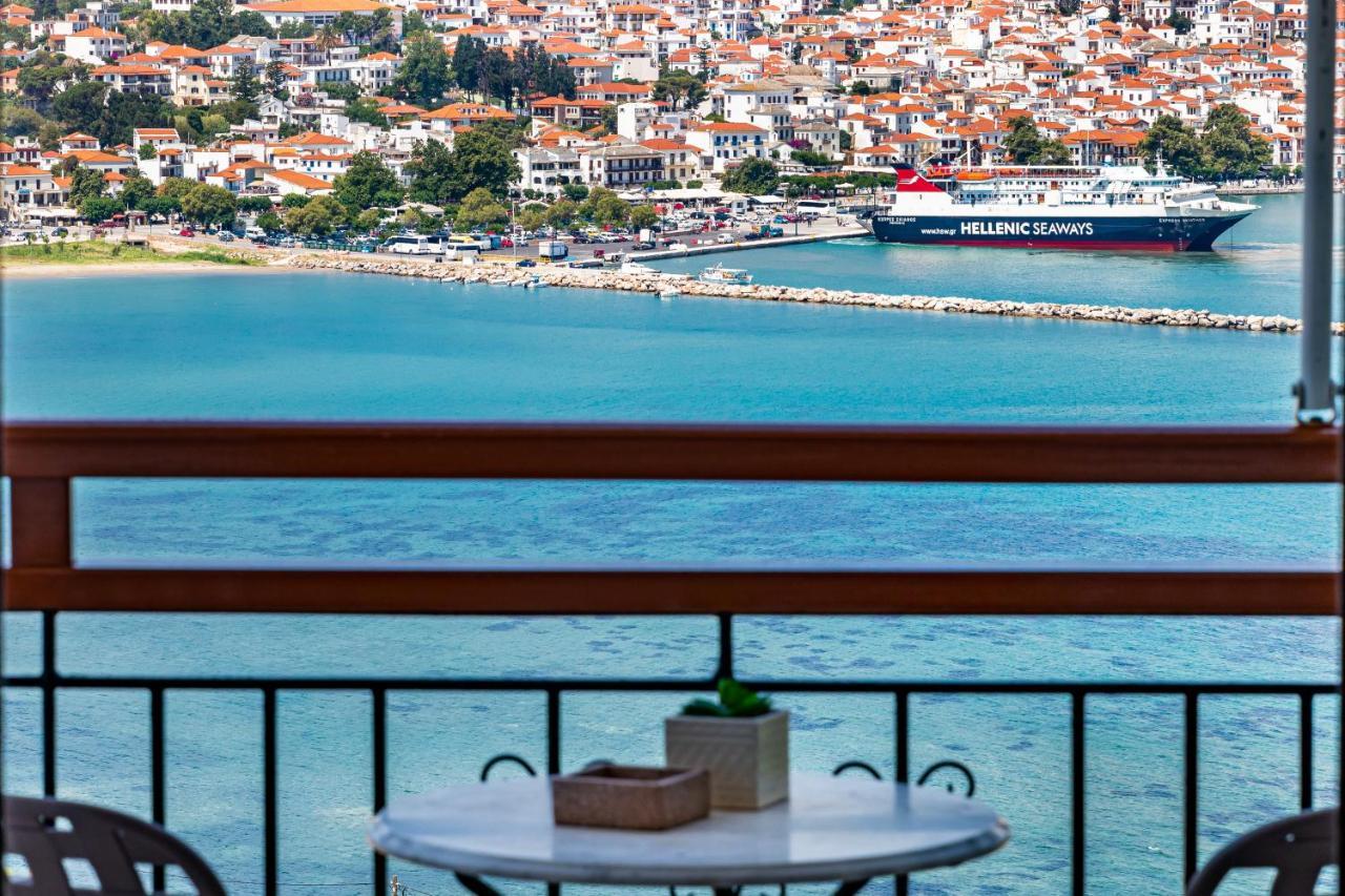 Aegeon Hotel Skopelos Exterior foto